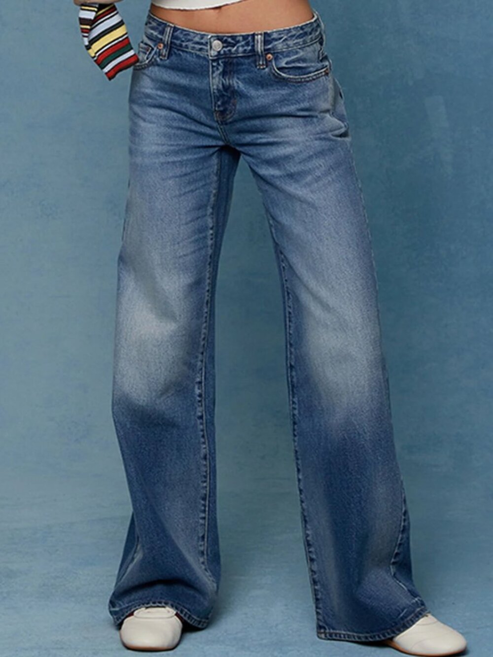 PACSUN Low Rise Baggy Jean - Size 26